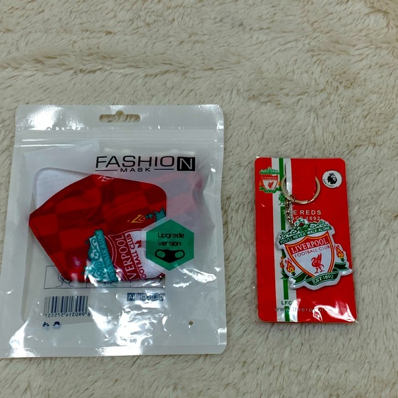 Liverpool Other - Liverpool face mask and keychain